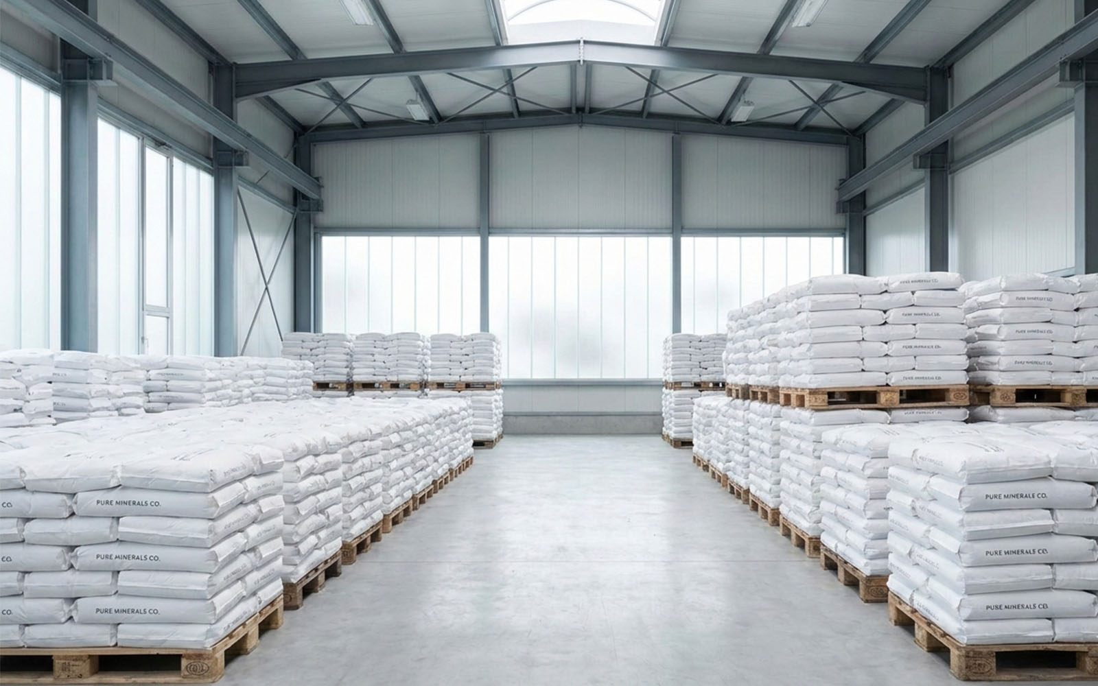 Industrial materials warehouse